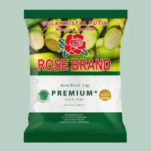 Gula Pasir Kristal, 1 Kg, Merk Rose Brand, Gula Untuk Bahan Kombucha