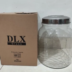 Toples Kaca 9,5 Liter, Merk DLX Glass, Untuk Fermentasi 7 Liter Kombucha - wiki kombucha